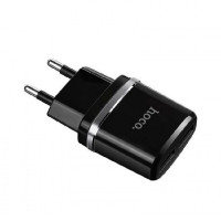 Мережевий зарядний пристрій HOCO C12 Smart dual USB charger Black (Цвет 7073) - фото № 4