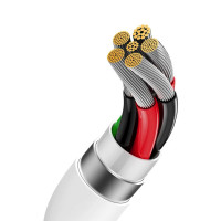 Кабель Baseus Superior Series Fast Charging Data Cable USB to Type-C 100W 1m Moon White (Колір Moon White) - фото № 7