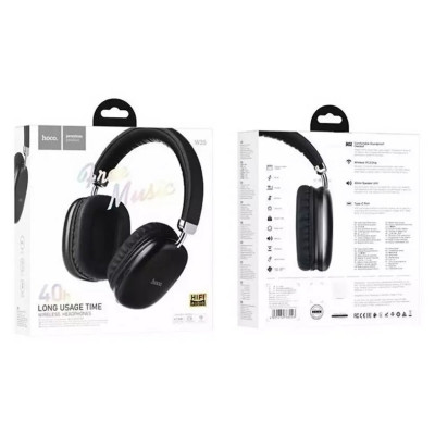 Навушники HOCO W35 wireless headphones Black - зображення 6