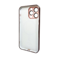 Чохол для смартфона AG Glass Sapphire Frame MagSafe Logo for Apple iPhone 12 Pro Pink (Колір 7089) - фото № 2
