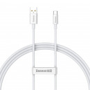 Кабель Baseus Superior Series Fast Charging Data Cable USB to Type-C 100W 1m Moon White