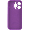 Чохол для смартфона Silicone Full Case AA Camera Protect for Apple iPhone 14 Pro 19,Purple - изображение 2