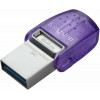 Flash Kingston USB 3.2 DT microDuo 3C 64GB (Type-A/Type-C) (200Mb/s) - зображення 2