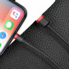 Кабель Baseus Cafule Cable USB For iP 2A 3m Red+Black (Black-Red)- № 7