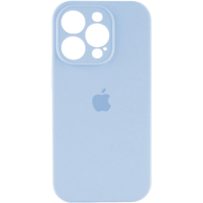 Чохол для смартфона Silicone Full Case AA Camera Protect for Apple iPhone 14 Pro 27,Mist Blue - зображення 1