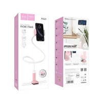 Тримач для телефона HOCO PH23 Balu mobile phone stand Pink White (Цвет Pink White) - фото № 8