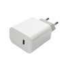 Мережевий зарядний пристрій Mibrand MI-16 20W PD + Quick Charger USB-C Белый (MIWC/16CW)