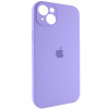 Чохол для смартфона Silicone Full Case AA Camera Protect for Apple iPhone 15 26,Elegant Purple (Elegant Purple)- № 2