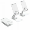 Тримач для телефона HOCO PH50 Ivey folding rotatable desktop holder White (White)- № 2