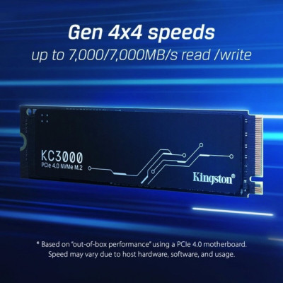 SSD M.2 Kingston KC3000 2048GB NVMe 2280 PCIe 4.0 x4 3D NAND TLC - изображение 7
