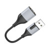 Перехідник BOROFONE BV19 Creator 2-in-1 external sound card for headset USB to 3.5mm Black (Черный)- № 4