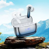 Бездротові навушники HOCO EQ16 Shine true wireless ANC+ENC Noise Reduction BT headset Blue glaze (Blue-Glaze)- № 4