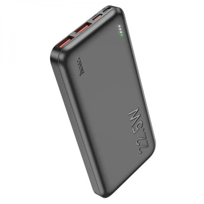 Зовнішній акумулятор HOCO J101 Astute 22.5W fully compatible power bank(10000mAh) Black - зображення 1