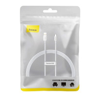 Кабель Baseus Superior Series Fast Charging Data Cable USB to Type-C 100W 1m Moon White (Колір Moon White) - фото № 2
