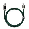 Кабель Baseus Display Fast Charging Data Cable Type-C to Type-C 100W 1m Green (Зелёный)- № 3