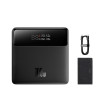 Зовнішній акумулятор Baseus Blade Power Digital Display Fast Charging Power Bank  HD Edition 20000mAh 100W Black (Black)- № 7