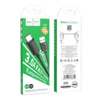 Кабель HOCO X88 Gratified charging data cable for Type-C Black (Колір 7073) - фото № 2
