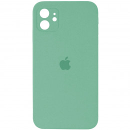 Чохол для смартфона Silicone Full Case AA Camera Protect for Apple iPhone 12 30,Spearmint