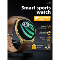 Смарт-годинник HOCO Y22 AMOLED Smart sports watch(call version) Black (Цвет Black) - фото № 5