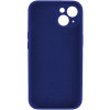 Чохол для смартфона Silicone Full Case AA Camera Protect for Apple iPhone 14 39,Navy Blue - изображение 2