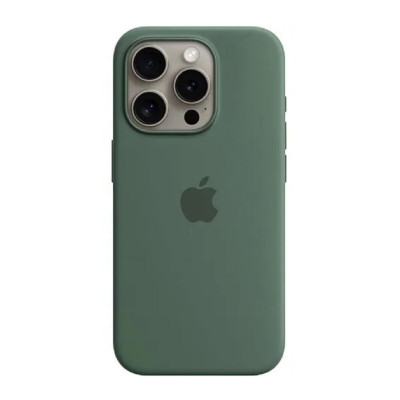 Чохол для смартфона Silicone Full Case AAA MagSafe IC for iPhone 15 Pro Max Green - изображение 1
