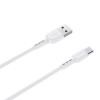 Кабель HOCO X33 Type-C 5A Surge charging data cable White (Білий)- № 3