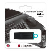 Флеш-накопичувач Kingston USB 3.2 DT Exodia 64GB Black/Teal (Черный)- № 3