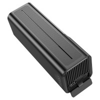 Автомобільний насос HOCO ZP7 Maddy portable smart air pump(5000mAh) Black  - фото № 5