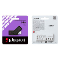 Флеш-накопичувач Kingston USB 3.2 DT Exodia S 64GB Black (Колір Black) - фото № 2