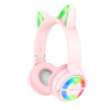 Навушники BOROFONE BO15 Cat ear BT headphones Girl Pink