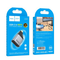 Перехідник HOCO UA33 Type-C to HDTV adapter Metal Gray (Колір Metal Gray) - фото № 2