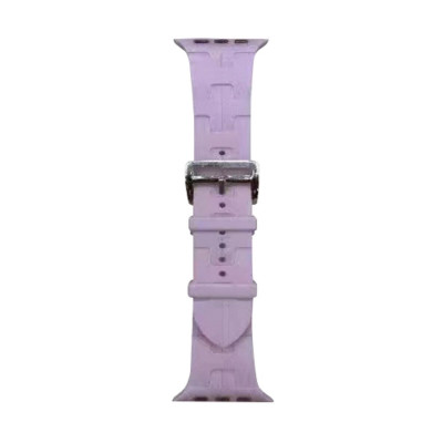 Ремінець для годинника Apple Watch Hermès 42/44/45/49mm 14.Purple (Hermes42-14.Purple) - зображення 1