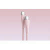 Кабель Vention USB 2.0 C Male to C Male 5A Cable 1.5M Pink Silicone Type (TAWPG) (Розовый)- № 3