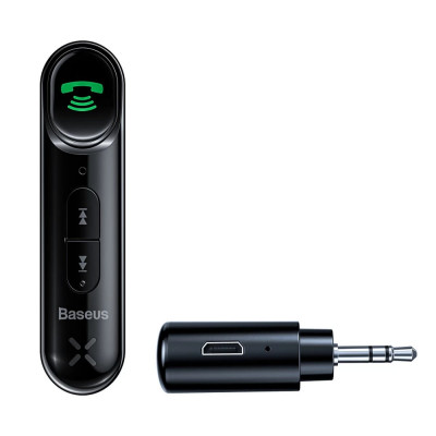 Bluetooth ресивер Baseus BSBA-02 AUX Wireless Audio Receiver Black - зображення 4