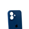 Чохол для смартфона Silicone Full Case AA Camera Protect for Apple iPhone 16 16,Blue (Синий)- № 5