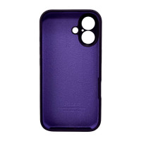 Чохол для смартфона Silicone Full Case AA Camera Protect for Apple iPhone 16 59,Berry Purple (Колір Berry Purple) - фото № 3