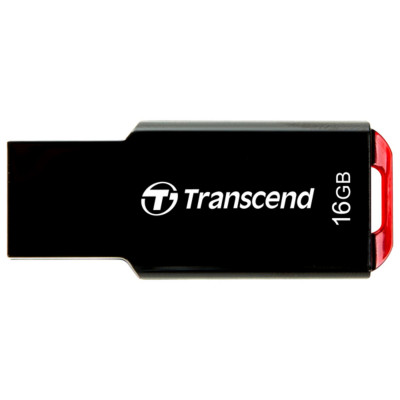 Flash Transcend USB 2.0 JetFlash 310 16Gb Black - изображение 1