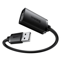Кабель-подовжувач Baseus AirJoy Series USB2.0 Extension Cable 0.5m Cluster Black (Колір Black) - фото № 5