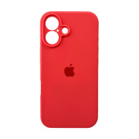 Чохол для смартфона Silicone Full Case AA Camera Protect for Apple iPhone 16 50,Pink Orange (Колір Pink-Orange) - фото № 2