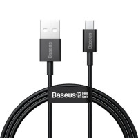 Кабель Baseus Superior Series Fast Charging Data Cable USB to Micro 2A 2m Black