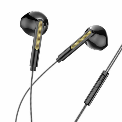 Навушники BOROFONE BM63 Melodic wire-controlled earphones with mic Black (BM63B) - изображение 2
