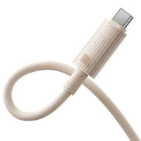 Кабель Baseus Habitat Series Fast Charging Cable USB to Type-C 100W 2m Wheat Pink (Колір Wheat Pink) - фото № 4