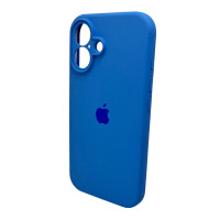 Чохол для смартфона Silicone Full Case AA Camera Protect for Apple iPhone 16 3,Royal Blue (Колір Royal Blue) - фото № 5