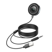 Bluetooth-ресивер BOROFONE BC58 Gamble car AUX BT receiver with cable Metal Gray (Цвет Metal Gray), Атикул k55335 |  купить на VILKI.NET - фото № 1