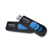 Flash A-DATA USB 3.2 AUV 128 32Gb Black/Blue - зображення 3