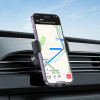 Автотримач для телефона BOROFONE BH92 Grand one-button car holder(air outlet) Black (Черный)- № 8