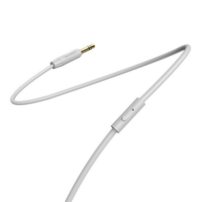 Аудiо-кабель BOROFONE BL6 AUX audio cable 1m White - изображение 1