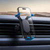 Автотримач для телефона Baseus Stable Gravitational Car Mount Air (Air Outlet Version) Black (7073)- № 7