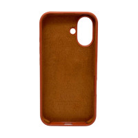 Чохол для смартфона Silicone Full Case AA Open Cam for Apple iPhone 16 42,Saddle Brown (Цвет Saddle-Brown) - фото № 3