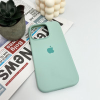Чохол для смартфона Silicone Full Case AA Open Cam for Apple iPhone 16 Pro 13,Turquoise (Цвет Turquoise) - фото № 4